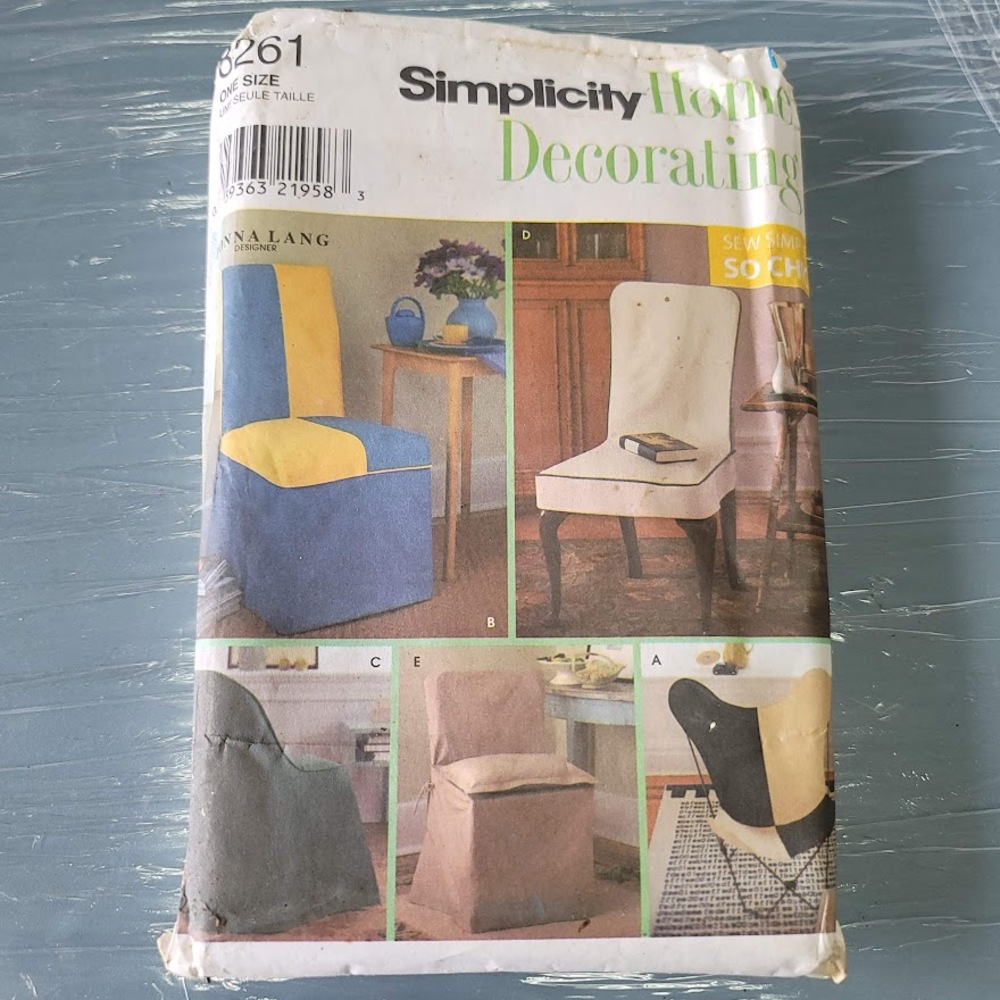 Vintage Pattern Sewing Crafts Hobby Simplicity 8261 Home Decorating Donna Lang